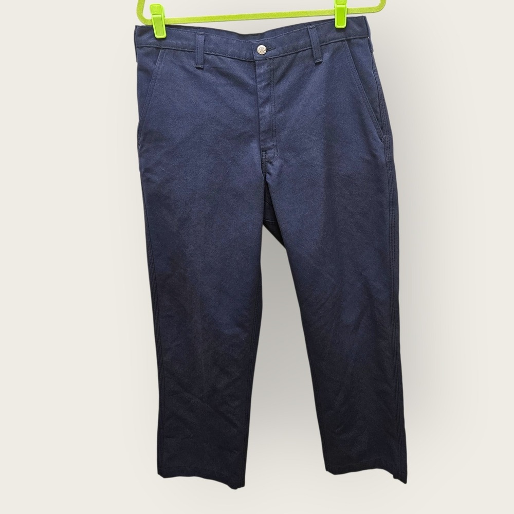 Workrite FR Nomex Kevlar Flame Resistant Pants Navy Blue 34x28 CAT 1 402NX75 NB